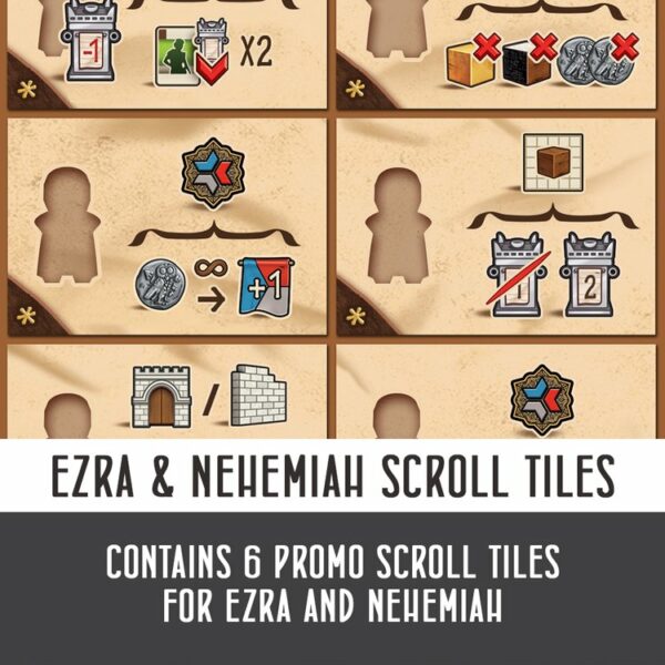 Ezra and Nehemiah 2023 Kickstarter Scroll Tiles Promo